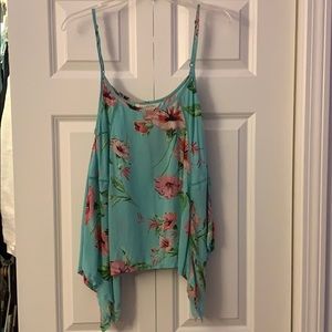 Billabong spaghetti strap flowy top